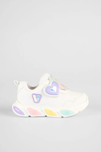 Vicco Lovely Girl's Lighted Sports Sneaker Shoes