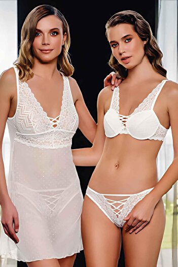 BÜŞRA Bra Panties Combination Suit Women 1200