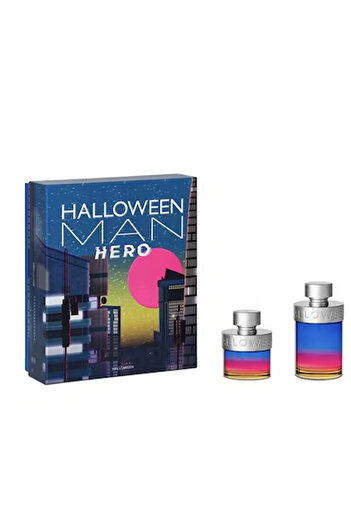 Jesus Del Pozo Halloween Man Hero for Men Set EDT 125Ml and EDT 50Ml