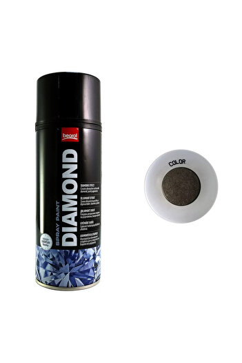 beorol Acrylic Spray Paint Metallic Black 400ml