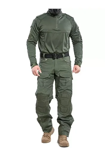 Lion camo Tactical Suit Strong Spirit Olive Breathable Airsoft