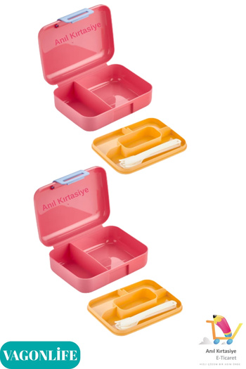 Vagonlife 2-Piece Lunch Box (2 Pieces Will Be Sent)