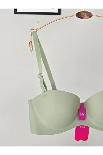 ENDAMIM Half Padding Strapless Laser Cut Seamless Adjustable - 512