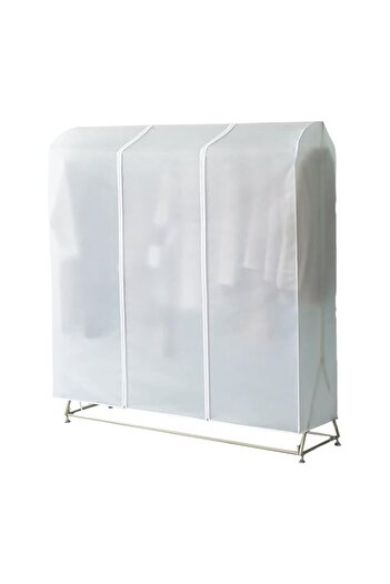 Generic SHAIYOU Clothes Garment Rail Cover, with Durable Zippers, Dustproof Protective Clothes Rack Cover P