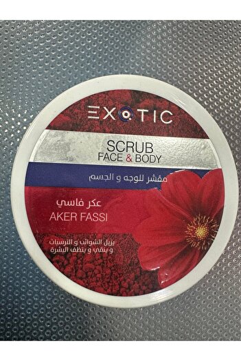 Face Face and body scrub with Fassi saffron extract