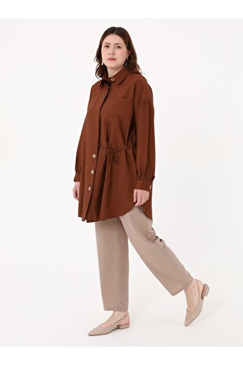 Moda Gazel Tunic - Brown - Moda Gazel