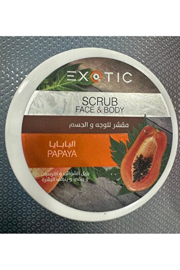 Face Papaya face and body scrub