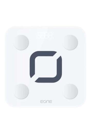 EONE E120302 White Mobile Electronic Body Scale