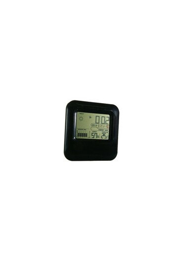 SOHO Indoor weather station with humidity and temperature sensor, black