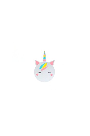 SOHO Self-Adhesive Acrylic Mirror in Unicorn Shape, 25x29 cm