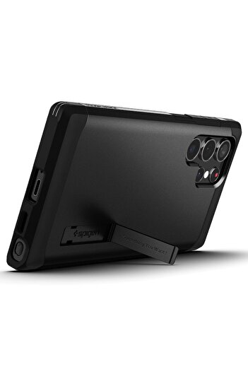Spigen Case for Samsung Galaxy S22 Ultra, Tough Armor, Black