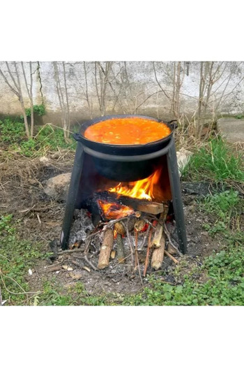 Perfect Home Support/fireplace for cauldron 6/8/10 L, 32 cm, Perfect Home