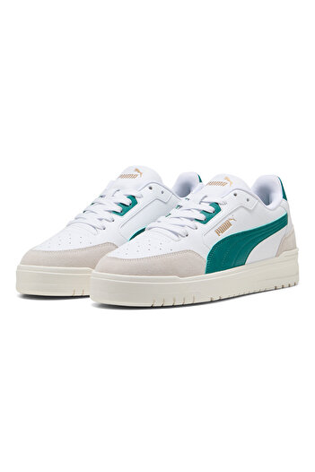 Puma Shuffle Downtown Og Women's White Sneaker Shoes 40384003