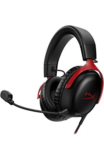 HyperX Cloud III Gaming Headset - Black/Red