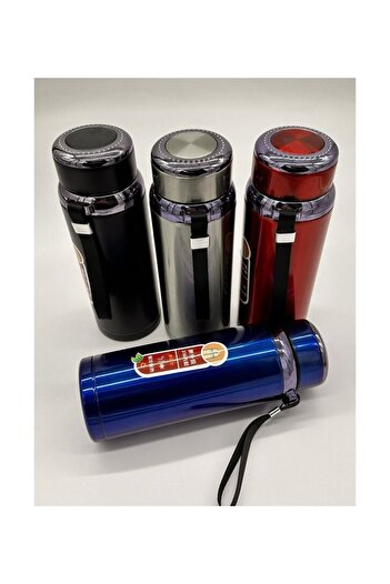 FastBag 800Ml. 1. Kalite 316 Paslanmaz Çelik Termos Taşınabilir Askılı Vakumlu Kapak (Kırmızı)