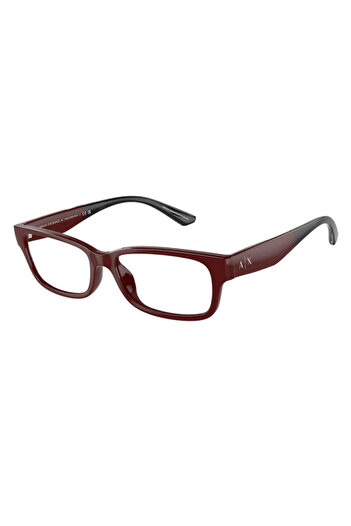 Armani Exchange Glasses frames, Armani Exchange, AX 3107U 8298, rectangular, red, plastic, 54 mm x 16 mm x 140 mm