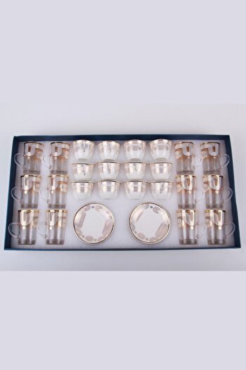 Generic Tea and coffee cups set with saucers