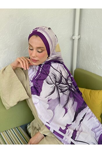Modakaşmir Palm Pattern Lina Shawl