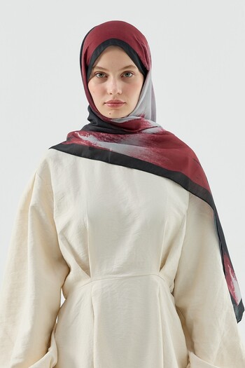 Modakaşmir Melt Pattern Cotton Shawl