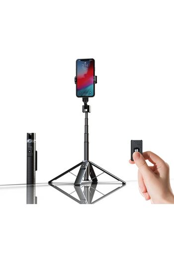 Generic Selfie Stick, Extendable Selfie Stick Tripod with Detachable Wireless Remote and Tripod Stand (Style