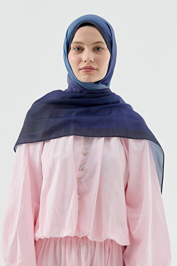 Modakaşmir Mirage Pattern Cotton Shawl