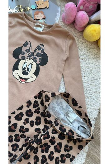 BabyDia Leopard Detailed Bottom Top Set