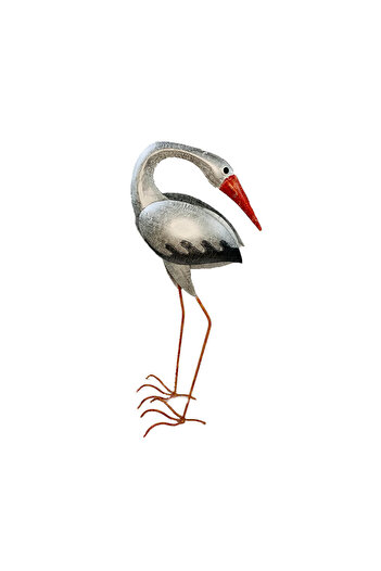 OEM Garden decoration Stork M Adelheid 80x26x32 cm