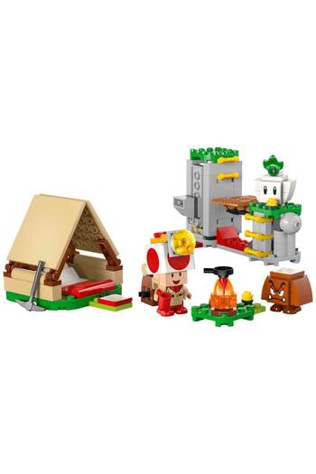 LEGO Super Mario Captain Toad Camp 72040 - Make Creative Toy for Children Ages 6 and up