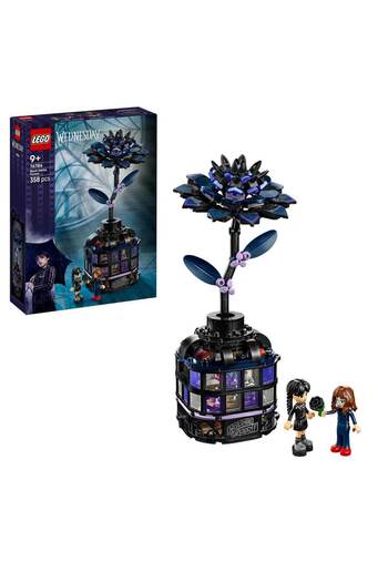 LEGO Wednesday Black Star Flower 76784 - Collectible Flower for Children Ages 9 and up