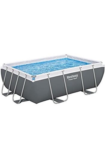 BESTWAY Power Steel Rectangular Pool Set 282×196×84 cm