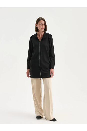 LC Waikiki Stand Collar Oversize Women's Cardigan (W5)