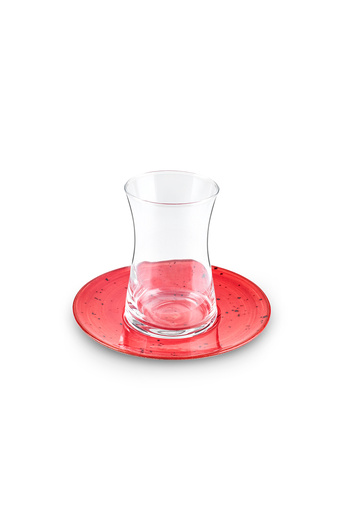Karaca Andy Reactive 12 Piece Tea Set for 6 People