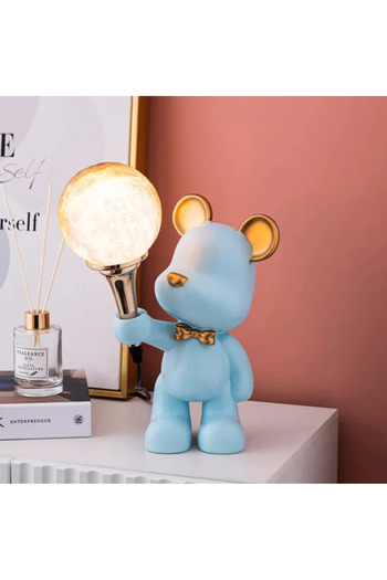 LUXXO Blue Bear Children's Lamp, 1xG9, 20x10x34cm