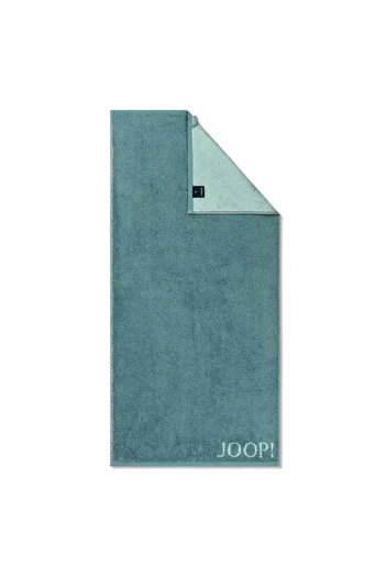 JOOP! Bath towel, 50x100 cm, JOOP!, 100% cotton, Doubleface collection, turquoise