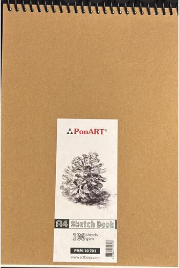 Ponart Caiet de schițe A4 100 g/m² PHM-10701