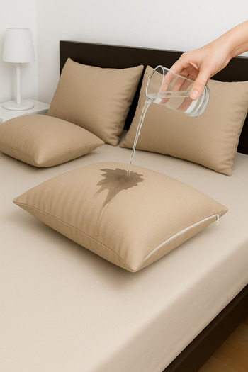 Formeya 2-Piece Zippered - Liquid-Proof Pillow Mattress and Pillow Protector