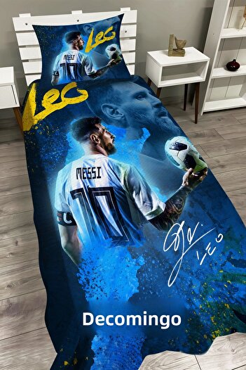 dekomingo Leo Lionel Messi Baby and Children's Room Pi̇ke Set