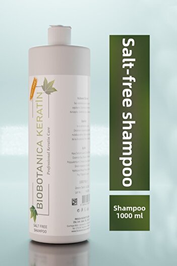 Biobotanica Salt Free Salt Free - 1000 ml Shampoo for All Hair
