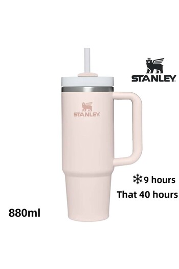 Stanley Quencher H2O Flowstate ™   Tumbler Thermos with Straw 0.8L Flask with Straw Powder