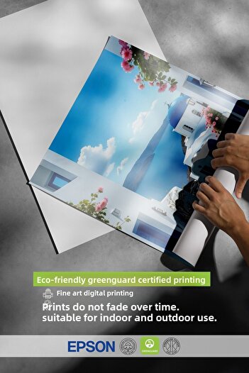Postifull Black Framed Poster, Landscape, Photo, Blue Color Poster, 2025 Summer Selection, No:109567