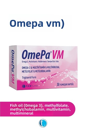 Omepa Vm Food Supplement 30 Soft Capsules