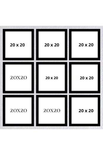 AS TİCARET Nine 20x20 Frame (No Poster) - Bos1028