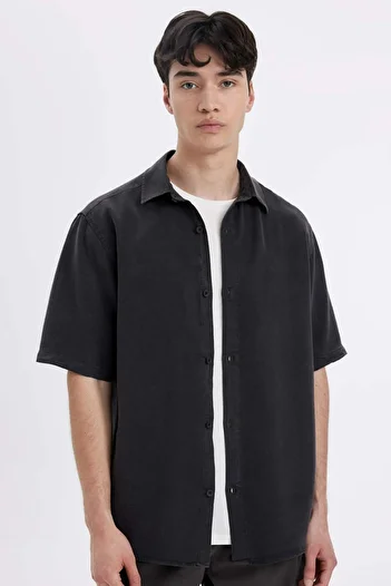 DeFacto Regular Fit Summer Short Sleeve Shirt C4313Ax24Hs