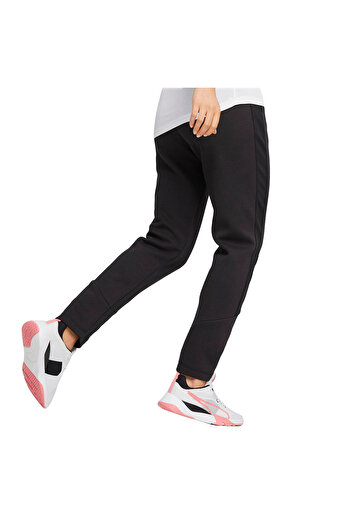 Puma Evostripe Kadın Siyah Günlük Stil Eşofman Altı 67788001