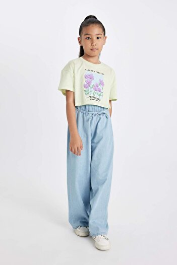 DeFacto Girls Wide Leg Wide Leg Jeans D3355A824Hs