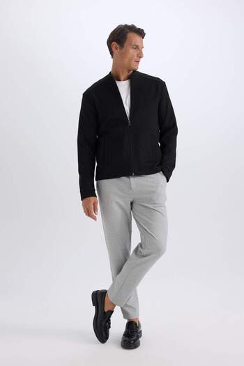 DeFacto Jogger Düz Paça Her Yöne Esneyen Yazlık Kumaş Pantolon T6317AZ24SP