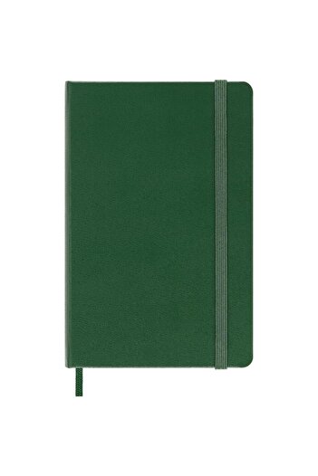 Moleskine Striped Myrtle Green Notebook Pocket Size Hard Cover