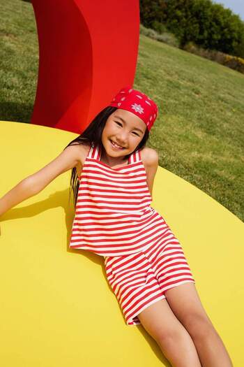 DeFacto Striped Girl's Athlete - Bow Detailed C9812A824HS