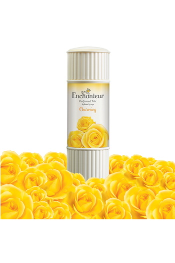 ENCHANTEUR Charming Talc Fragrance Powder 250g – Soft, Long-Lasting Scent