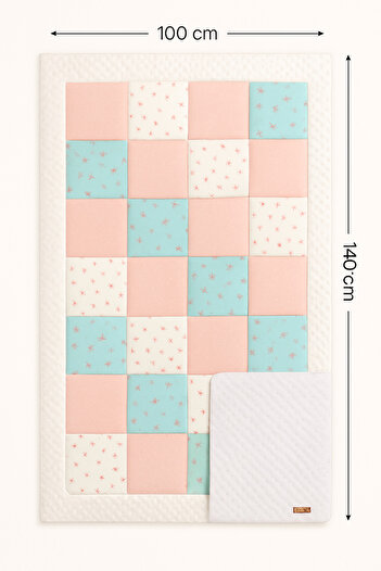 Aybi Baby Aybibaby 100X140 Patchwork Blanket - Petit Héritage Collection